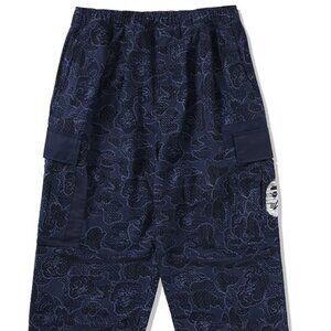 NWT Bape x Alpha industries 6 pocket pant Navy small
